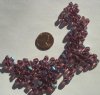 100 6mm Bicone Amethyst AB